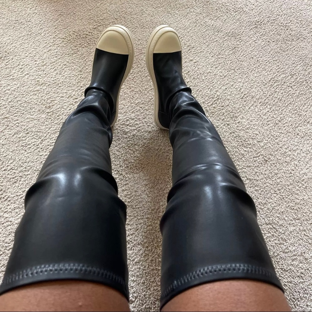 Rick Owen Thigh High Boots DÜPES